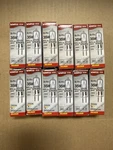 Lot Of 12 Satco S3164 Halogen Light Bulbs, 35w 120v Gy6.35 Bi-pin Base. Fixed Price $59.99.