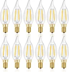 25 Watt Candelabra Bulbs, E12 Led Bulb Dimmable 2700k Soft Warm White, Chandelie. Fixed Price $42.99.