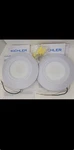 2 Pk Kichler 43870 Whled30 White, Led, 12.5 W, 3000k Dimmable Polycarbonate. Fixed Price $40.00.