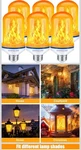 Cppslee Upgraded Led Flame 6 Light Bulbs 4 Modes Flickering E26 Base. Fixed Price $32.00.