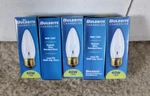 Chandelier 40w 130v 40ect Clear Torpedo Standard Base Bulb 1500 Avg Hrs Bulbrite. Fixed Price $10.99.