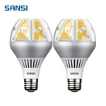 Sansi 2pcs Led Light Bulbs 6500lm 650w Equiv. Daylight Indoor Replacement. Fixed Price $37.46.