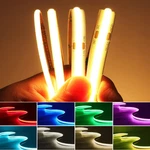 12v 24v 16.4ft Cob 480leds/m Led Flexible Strip Light Tape Lights Bar Room Diy. Fixed Price $24.99.