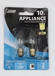 Feit Electric 10-watt C7 Appliance Light Bulb (pack Of 2). Fixed Price $14.98.