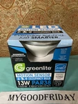 Greenlite Motion Sensor Occupancy Bulb Led 13 Watt 3000k Weatherproof Indoor/out. Fixed Price $9.99.