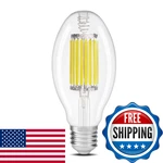 Alampever Ed28 Led Light Bulb 175w Hid Equivalent 6000lm High Brightness 4000k. Fixed Price $47.38.