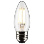 Satco 4w B11 Led 3000k Medium Base Dimmable - 40w Equiv. Fixed Price $12.99.