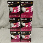 6-philips Duramax 25w 25g25/w/ll Medium Base G25 Vanity Light Bulbs New. Fixed Price $30.00.