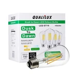 Dusk To Dawn Edison Light Bulbs St58(st19) Vintage, Soft White 2700k, 6.5w=60.... Fixed Price $28.46.