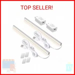 Dweptu 2pack Led Under Cabinet Lighting Dimmable Lights With Usb P. Fixed Price $19.73.