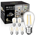 Brimax 6 Pack 2w Led Light Bulbs,equivalent To 20w,s14 Replacement Bulbs .... Fixed Price $18.33.