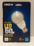 Cree Soft White Led 60w Dimmable Bulb 2700k/800 Lumens. Fixed Price $14.97.