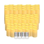 72-pack Led Flameless Candles With Remote Control - Perfect For Home, Parties.... Fixed Price $135.06.