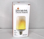 Flame Design Led Light Bulb, Feit Electric 3-watt Warm White 1500k Medium Base. Fixed Price $6.81.