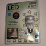 New Feit Electric Led Omni Directional 60w Replacement Dimmable Light Bulb 13.5w. Fixed Price $18.97.