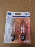Ge Lighting 40w 380 Lumen Faceted Ceiling Fan Decorative Bulb 1 Pack - 2 Bulbs. Fixed Price $19.97.