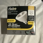 Halco Proled Par30s Reflector Bulb 12w Led 3000k 975lm Dimmable Model. Fixed Price $10.00.