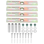 Patikil 4" Ceiling Light Plate Kit, 4 Pack Crossbar Mounting Bracket Un.... Fixed Price $14.04.