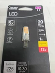 Feit Electric 20-watt Equivalent T4 G4 Bi-pin Base Landscape 12-volt Led. Fixed Price $6.00.