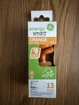 Ge Lighting 78958 Energy Smart Cfl Party Light 13-watt Orange 1-pack Naranjado. Fixed Price $9.59.