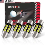 Brishine 4pcs Festoon 28mm 29mm De3175 Led Bulbs, 2835 28mm/29mm, Xenon White. Fixed Price $15.66.
