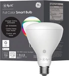 C By Ge Br30 Lighting 2700k Light 700l Full Color Smart Bulb, Br30, White. Fixed Price $16.09.