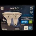 Ge Reveal Hd+ Led Par30 Light Bulbs Adjustable Beam Spot/flood 2 Pack. Fixed Price $23.99.