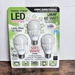 Feit Electric 60 Watt Replacement Led Dimmable Bulbs Omni Direct New Sealed. Fixed Price $34.99.