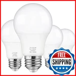 Maylaywood A19 Led Bulbs, 60w Equivalent, 5000k Daylight, E26 Base, 4-pack. Fixed Price $10.14.