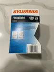 Floodlight New Sylvania 75w / 6800 Lumens- 2000 Hours. Fixed Price $17.99.