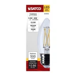 Satco S12502 5.5w Led Dimmable B11 Torpedo Bulb Medium (e26) Base - Clear. Fixed Price $11.99.