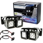 80w Cree Led Pods W/ Foglight Location Bracket/wirings For 07-14 Chevy Silverado. Fixed Price $163.09.