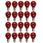 20-pack Ocs Parts #311 Red Light Bulbs 28 Volt S11 Miniature Ba15s Base Lamps. Fixed Price $32.99.