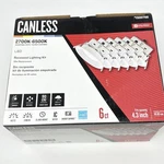 Utilitech Canless 4.3" Led 2700k-6500k 580 Lumens Dimmable 6ct #1500766 Recessed. Fixed Price $15.00.