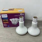 2 Pk Philips Dimmable Led Soft White Light Replacement 65w Bulbs Open Box. Fixed Price $12.97.