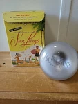 Vtg 60s Westinghouse Sun Lamp Light Bulb With Box 1963 Receipt. Fixed Price $45.00.