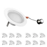 Ledmyplace Recessed Lighting - 10w Round Dimmable Led Can Lights, 650 Lumens,.... Fixed Price $175.21.