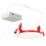 Maxim Lighting Slim Fire 1 Light 5" Flush Mount/5cct, White/white - 67714wtwt. Fixed Price $58.00.