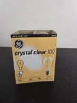 2 New Ge A19 Crystal Clear Decorative Light Bulbs 90409 100w. Fixed Price $19.89.