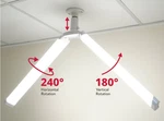 Feit Electric Led Light Panel, 4 Ft. Foldable, 40 Watts, 4000 Lumens, E26 Medium. Fixed Price $29.99.
