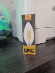 4 Pack Lamsky C35 Led Filament Bulb- Bullet Top (torpedo). Fixed Price $8.31.