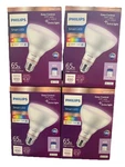 4 Pack Philips Smart Led Br30 Light Bulb 65w Equivalent Wi-fi Color 7.2br30. Fixed Price $26.95.