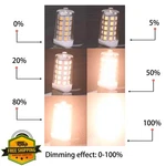 Baoming G9 Led Bulb Dimmable, 4w Warm White, 40w Halogen Eq., 5 Pack. Fixed Price $27.99.