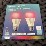 Tp-link - Kasa Smart Wi-fi 60w A19 Led Light Bulb, Dimmable 2 Pack. Fixed Price $17.00.