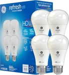 Ge Refresh Led Light Bulbs, 10 Watts (60 Watt Eqv) Daylight Hd Light, A19 Standa. Fixed Price $18.04.
