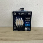 Ge Reveal Decorative Hd Light 60w (pack Of 3 Bulbs) 500 Lumens. Fixed Price $13.45.