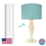 I Like That Lamp Styrene Sheet 10"h X 64"l Adhesive Roll Diy Lampshade Round. Fixed Price $92.97.