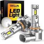 Oxilam 9005 Led Headlight Bulb High Beam White Super Bright 6500k 400% Brighter. Fixed Price $23.74.
