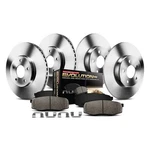 Powerstop Koe2385 Brake Kit For Honda Civic 2006-2011 Front Rear. Fixed Price $174.68.