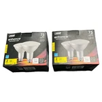 Feit Electric 75w Par30 Bright White Dimmable Led Bulbs. 750 Lumens(2 Pack) Mm. Fixed Price $22.45.